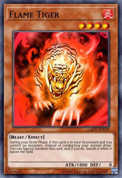 Tigre des Flammes