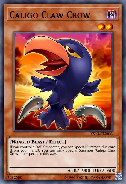 Corbeau à Griffes Caligo