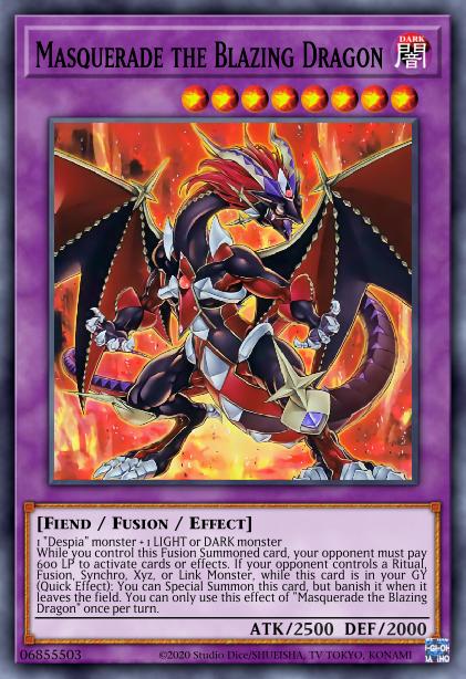 Masquerade le Dragon Ardent