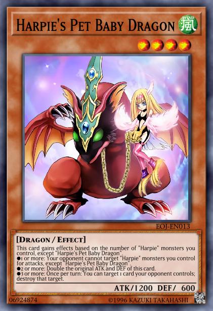Bébé Dragon, Familier de Harpie