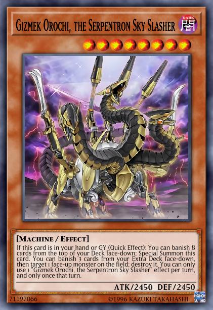 Gizmek Orochi, le Trancheur Céleste Serpentron