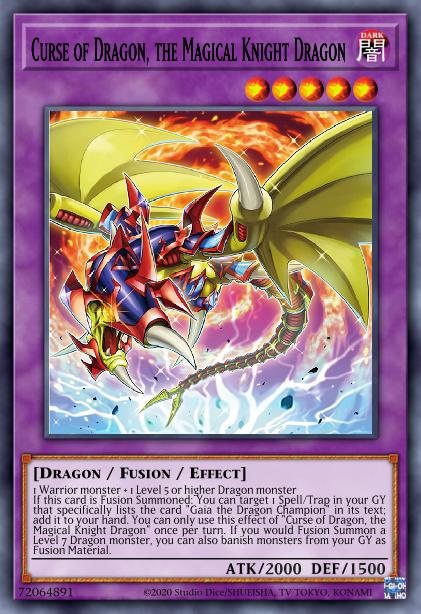 Malédiction du Dragon, le Dragon Chevalier Magique