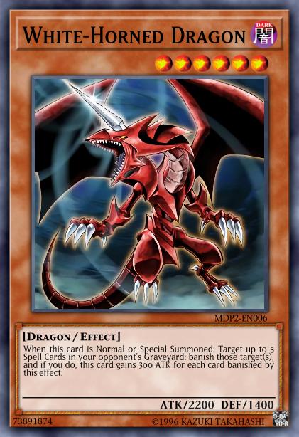 Dragon aux Cornes Blanches