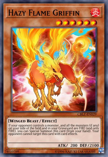 Griffon Flamme Chimérique