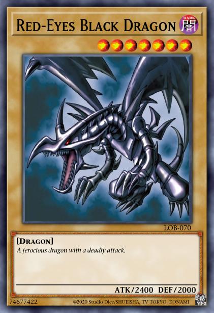 Dragon Noir aux Yeux Rouges