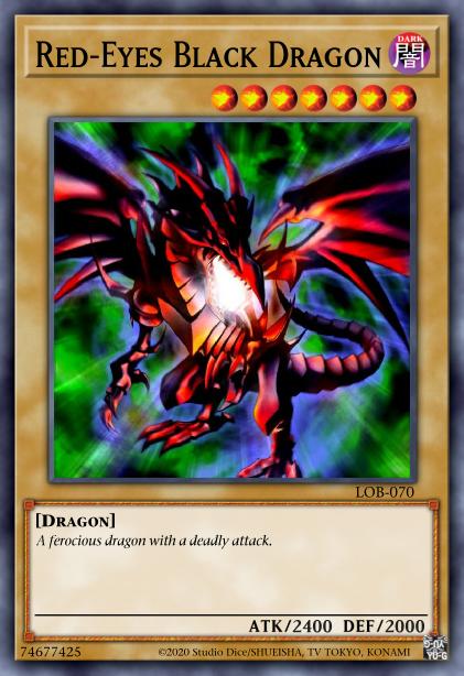Dragon Noir aux Yeux Rouges