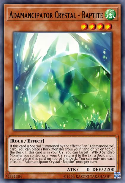 Cristal Inflexcipateur - Raptite