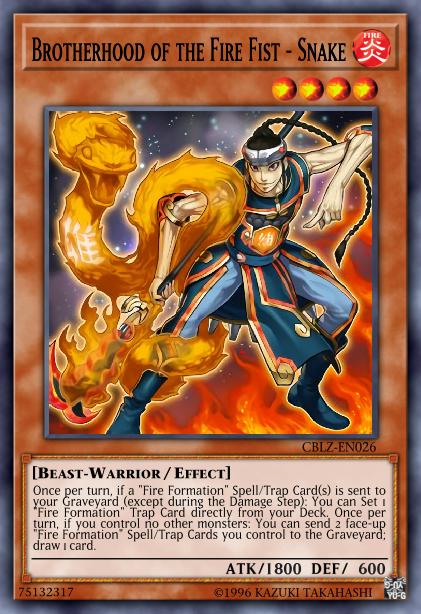 Confrérie du Poing de Feu - Serpent