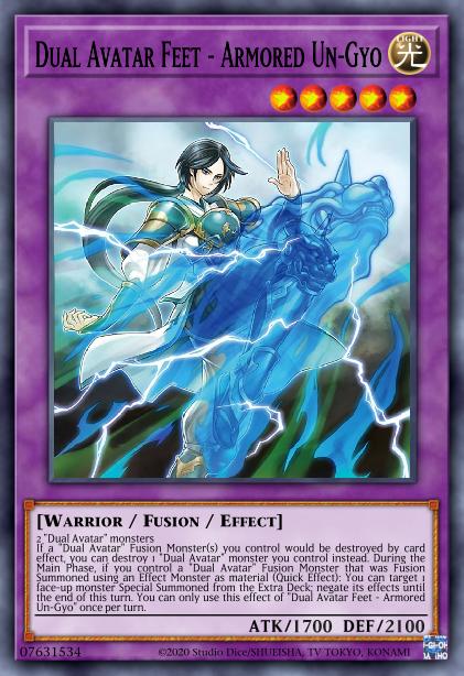 Pieds du Double Avatar - Un-Gyo Cuirassé