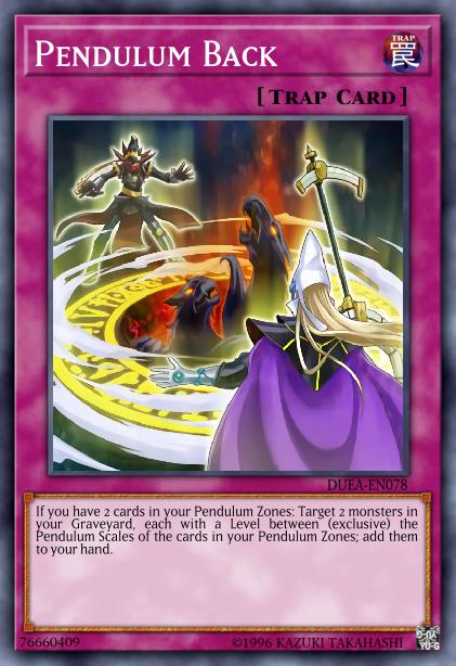 Retour du Pendule