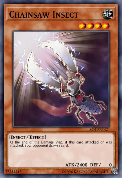 Insecte Tronçonneuse