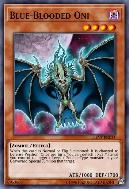 Oni au Sang Bleu