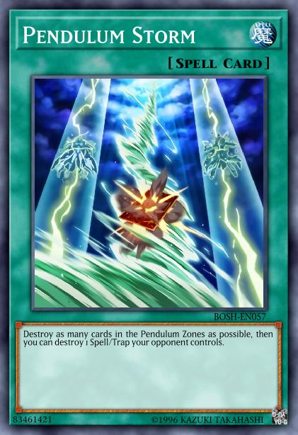 Tempête Pendule