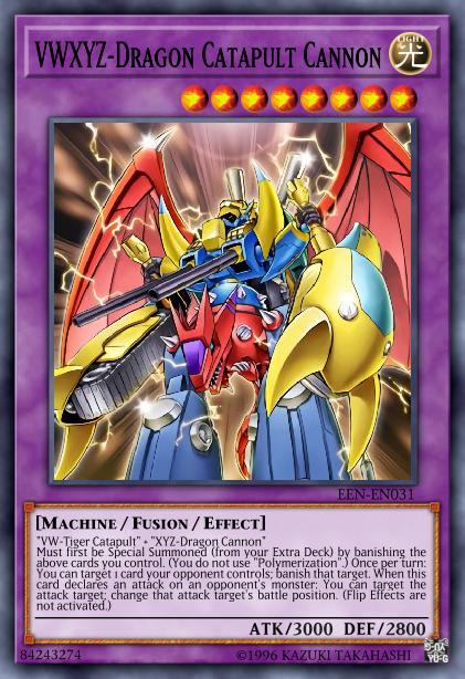 Canon Dragon Catapulte VWXYZ