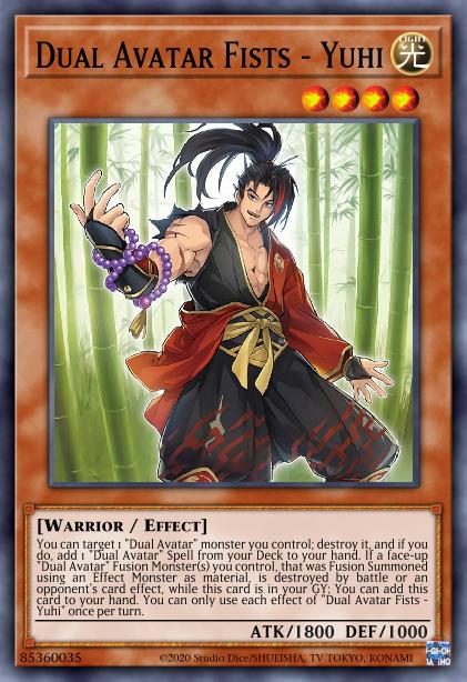 Poings du Double Avatar - Yuhi