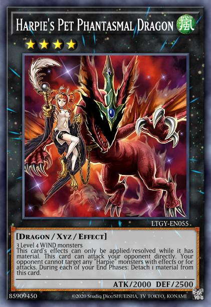 Dragon Fantomatique, Familier de Harpie