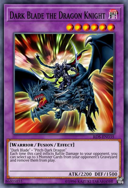 Lame des Ténèbres, le Dragon Chevalier