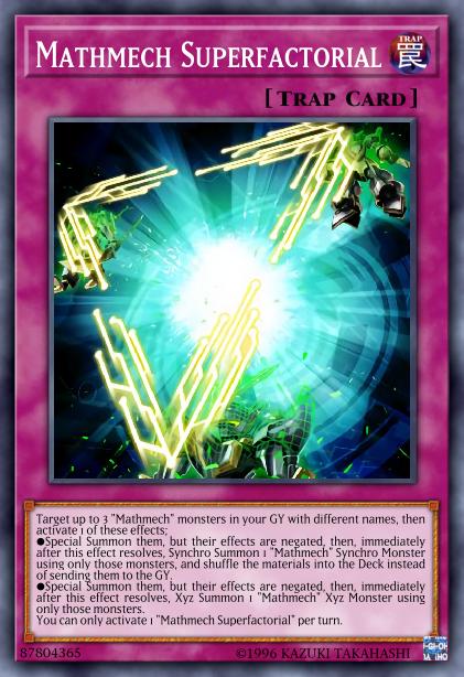 Superfactorielle Mathmech