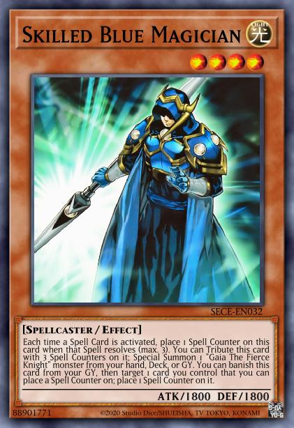 Magicien Bleu Expérimenté