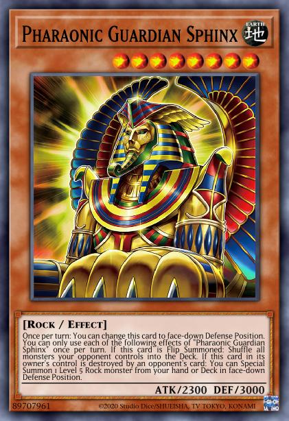 Sphinx Gardien Pharaonique