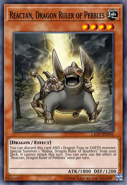 Reactan, Maître Dragon des Pierres