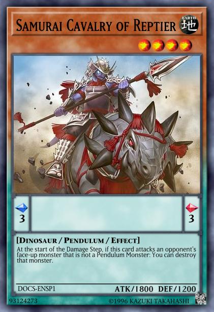 Cavalerie Samouraï de Reptier