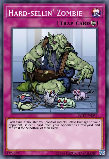 Vendeur Zombie Agressif