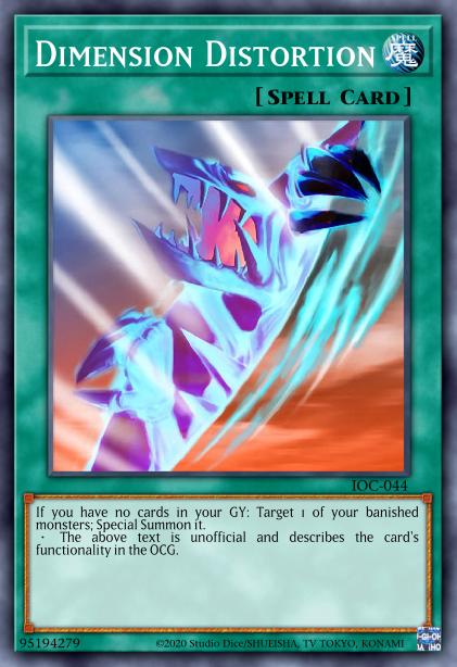 Distorsion Dimensionnelle