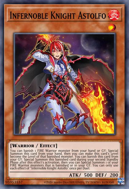Astolfo, Chevalier Noble Inferno