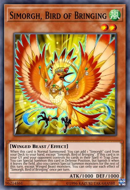 Simorgh, l'Oiseau de l'Apport