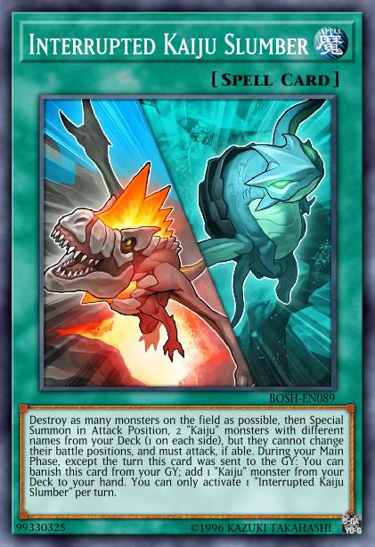 Interruption du Sommeil de Kaiju