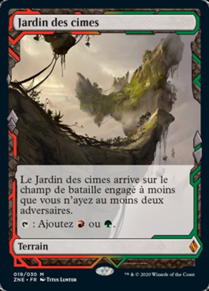 Jardin des cimes