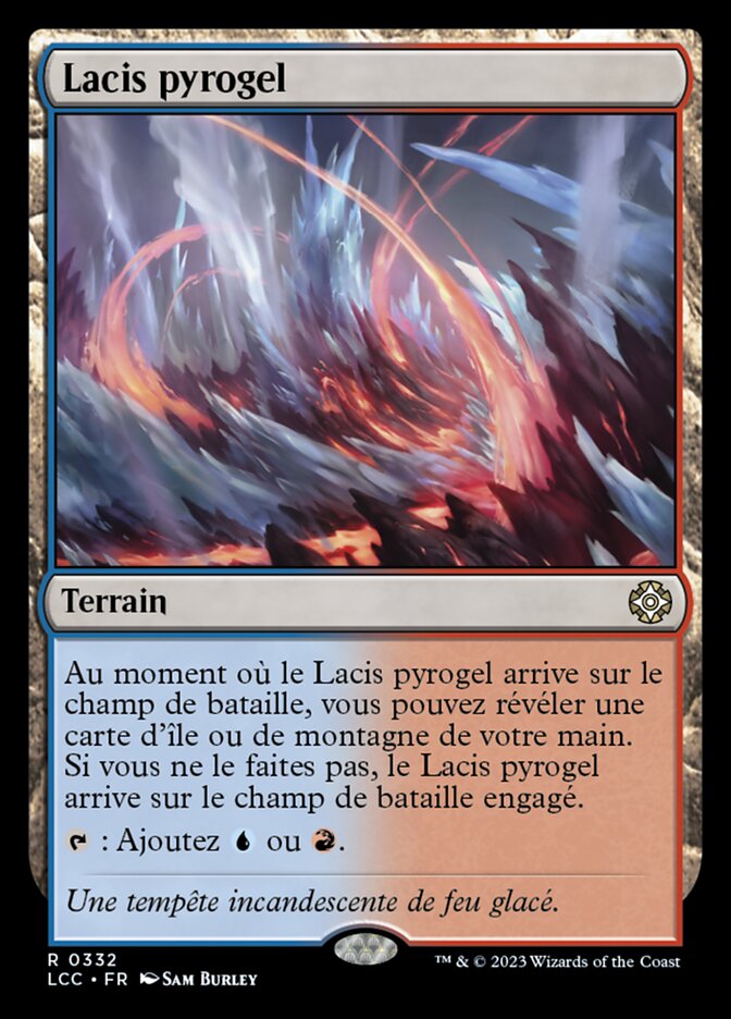 Lacis pyrogel