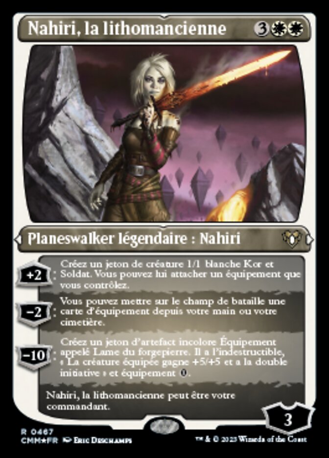 Nahiri, la lithomancienne