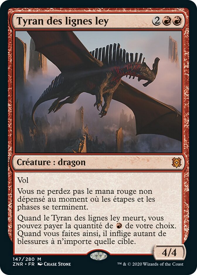 Tyran des lignes ley