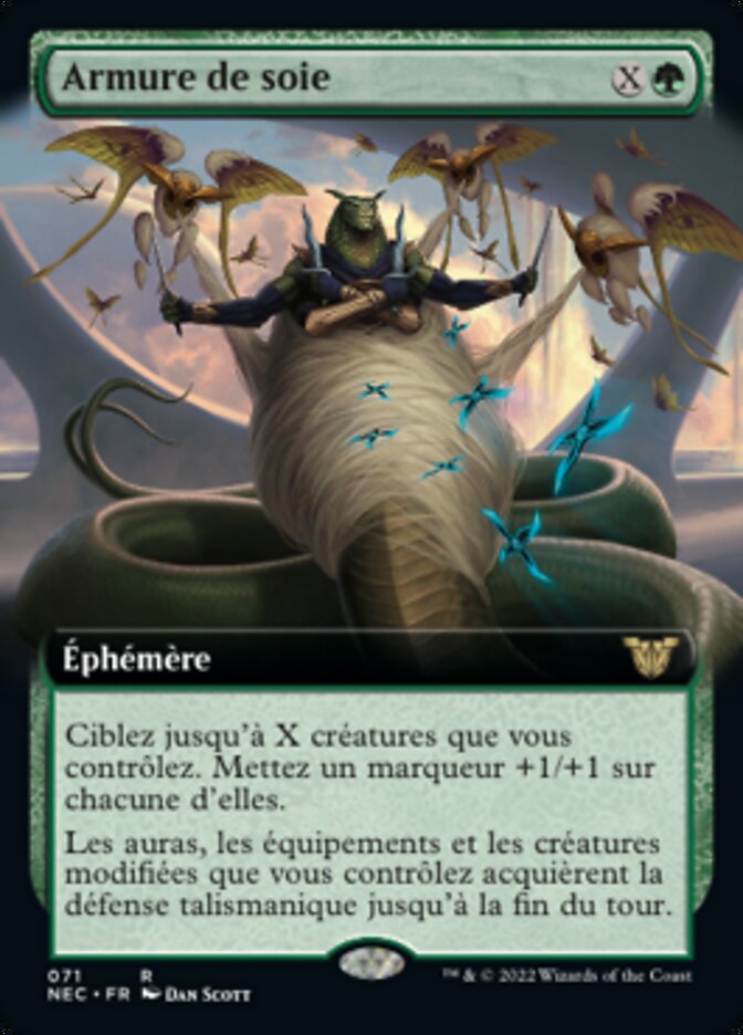 Armure de soie