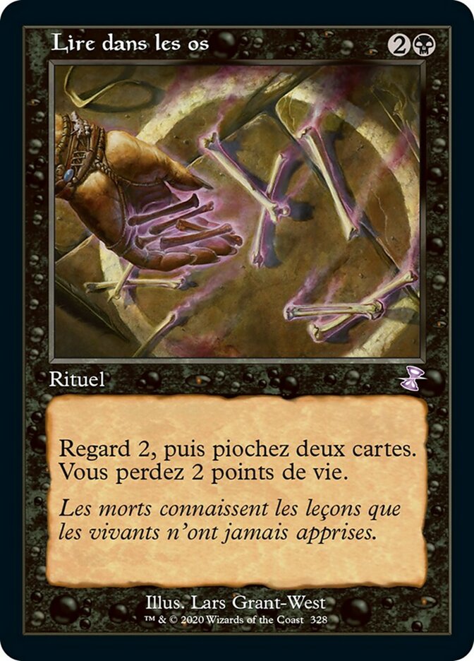 Lire dans les os