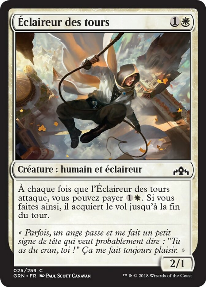 Éclaireur des tours