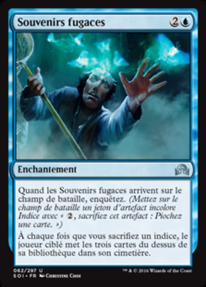Souvenirs fugaces