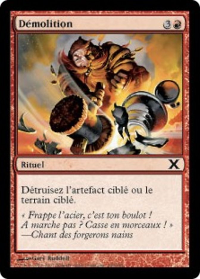 Démolition