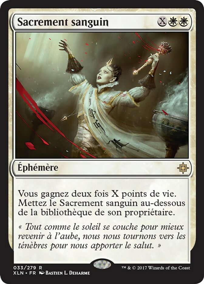 Sacrement sanguin