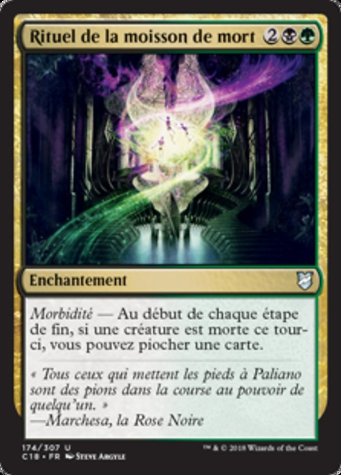 Rituel de la moisson de mort