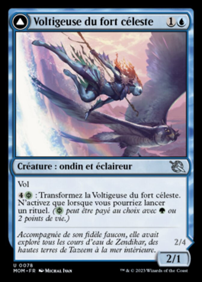 Voltigeuse du fort céleste