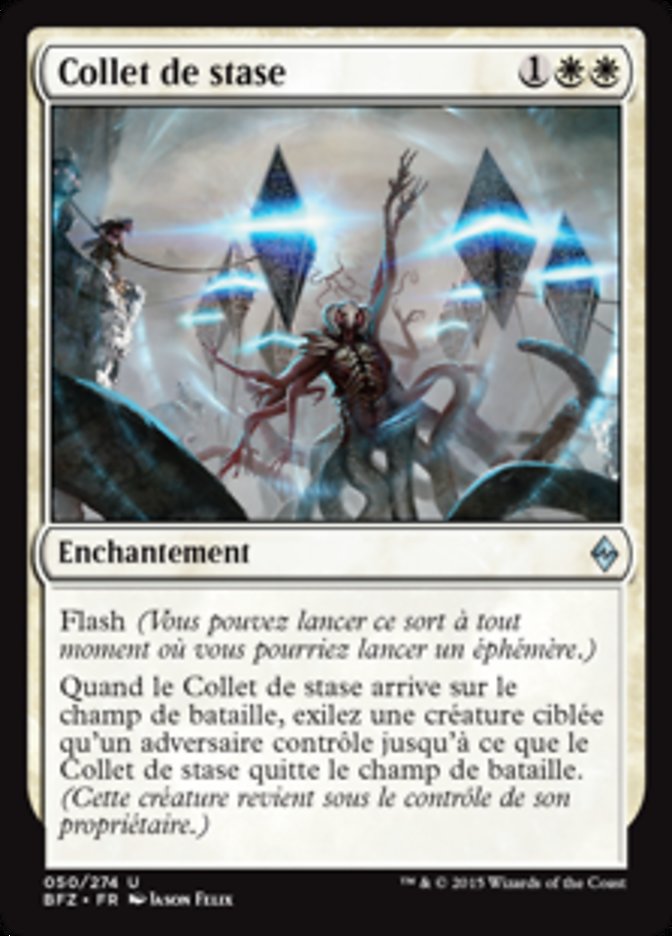 Collet de stase