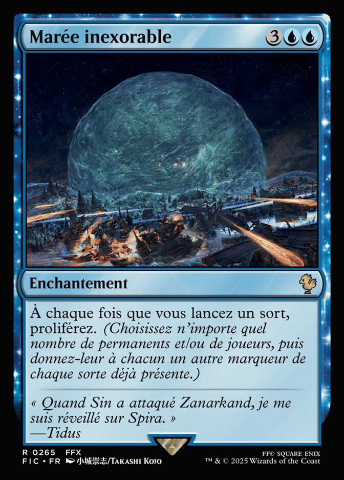 Marée inexorable
