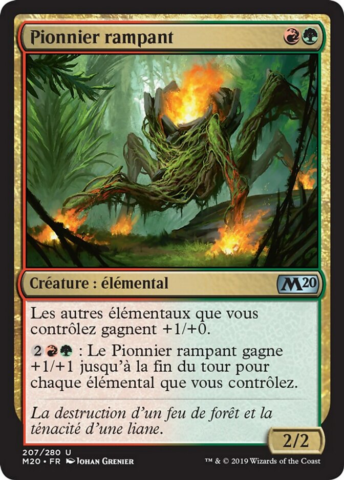 Pionnier rampant