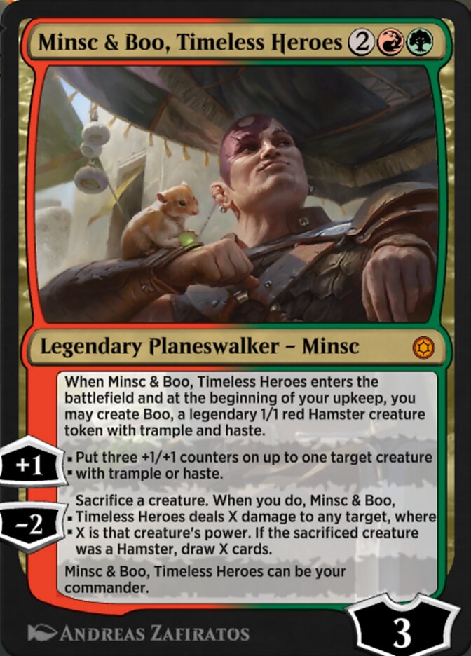 Minsc &amp; Boo, Timeless Heroes