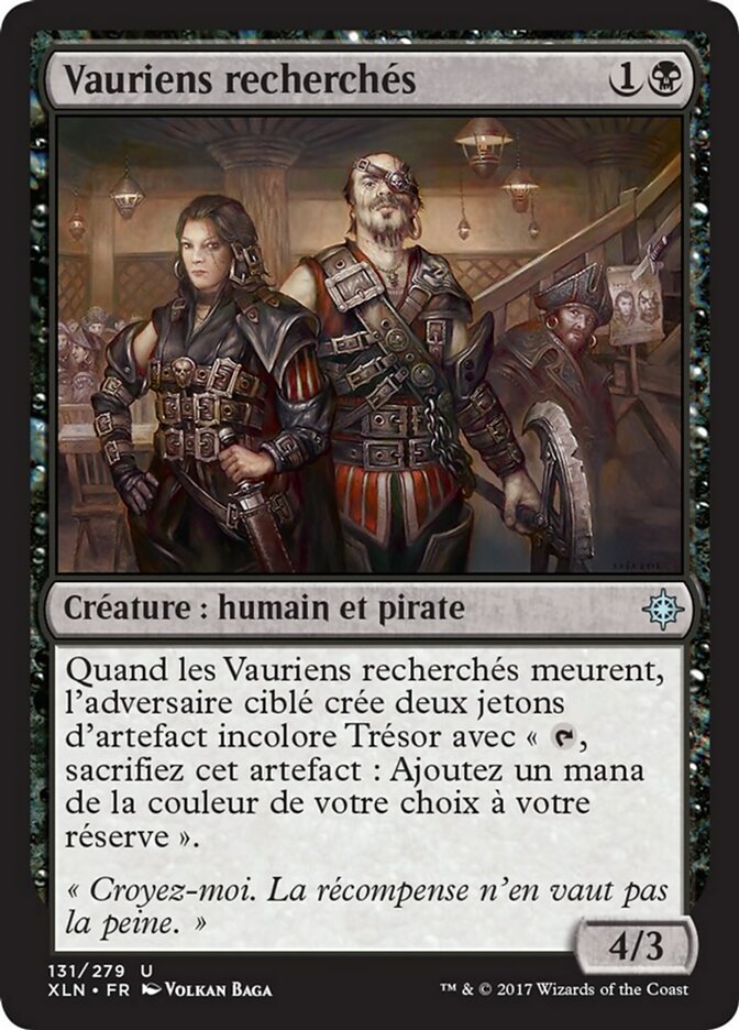 Vauriens recherchés
