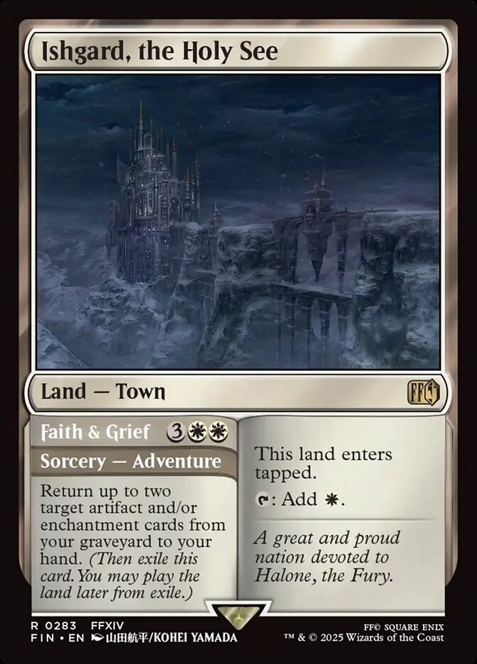 Ishgard, the Holy See // Faith &amp; Grief
