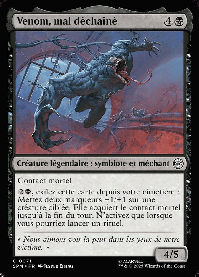 Venom, mal déchaîné